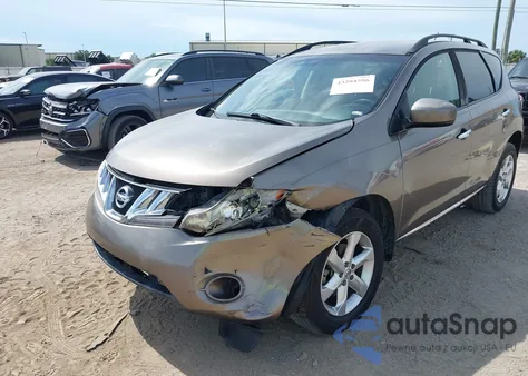 2009 Nissan Murano S z USA, uszkodzony, nr VIN JN8AZ18U69W011798